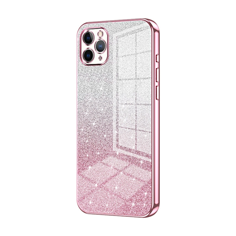 Gradient Glitter Powder Electroplated Phone Case
