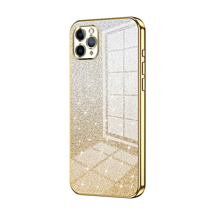 Gradient Glitter Powder Electroplated Phone Case