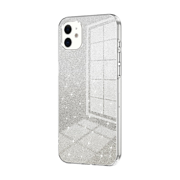 Gradient Glitter Powder Electroplated Phone Case, For iPhone 11 Pro Max, For iPhone 11, For iPhone 11 Pro