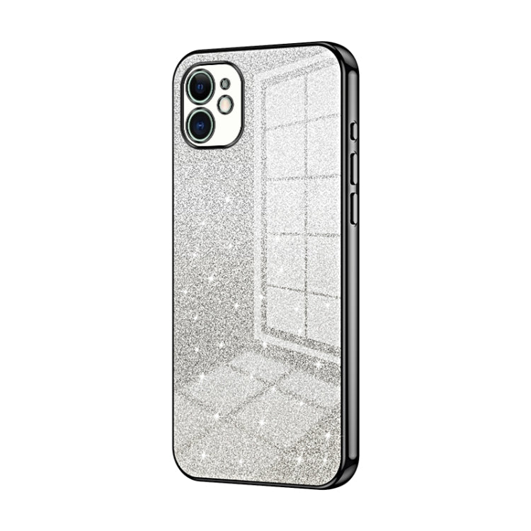 Gradient Glitter Powder Electroplated Phone Case