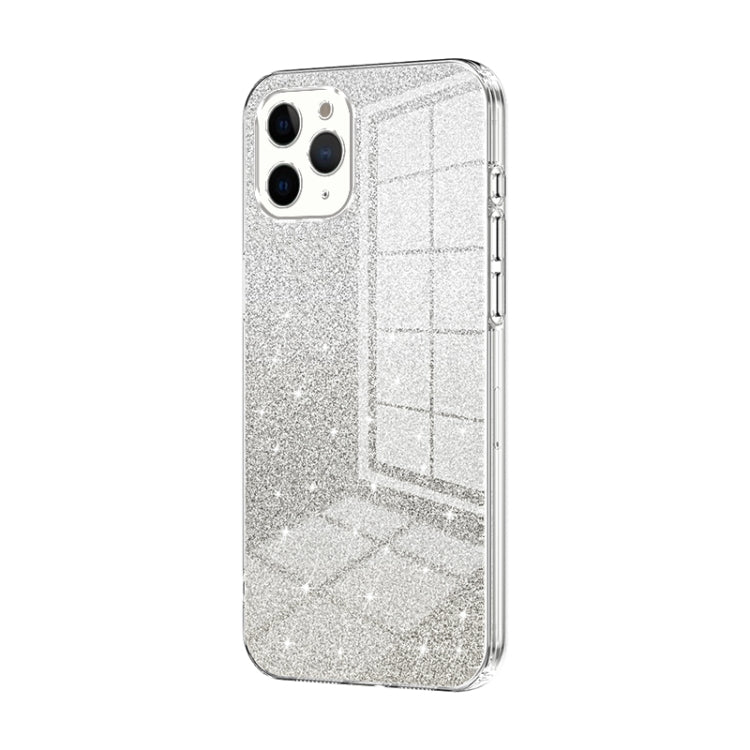 Gradient Glitter Powder Electroplated Phone Case, For iPhone 11 Pro Max, For iPhone 11, For iPhone 11 Pro