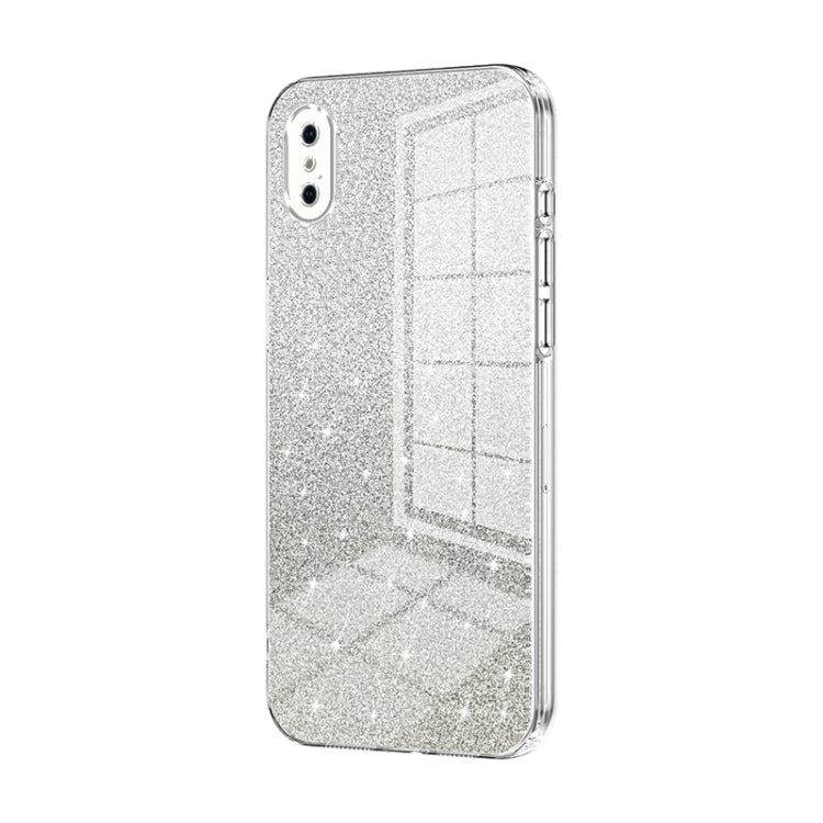 Gradient Glitter Powder Electroplated Phone Case, For iPhone X / XS, For iPhone XR, For iPhone XS Max