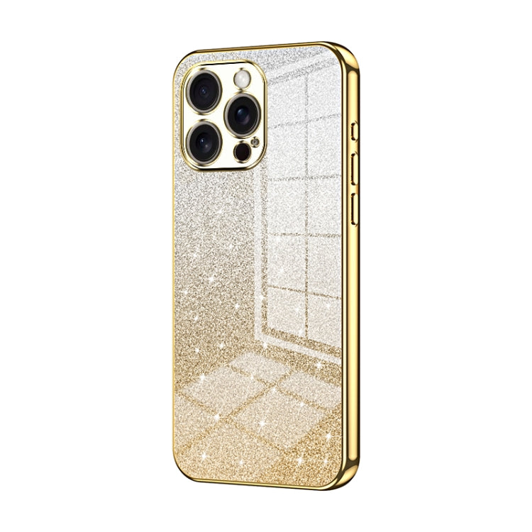 Gradient Glitter Powder Electroplated Phone Case