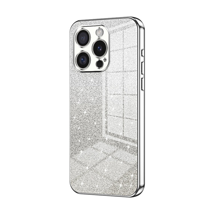 Gradient Glitter Powder Electroplated Phone Case