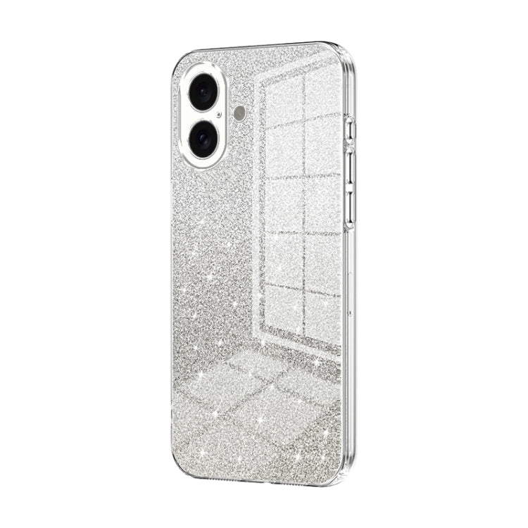 Gradient Glitter Powder Electroplated Phone Case