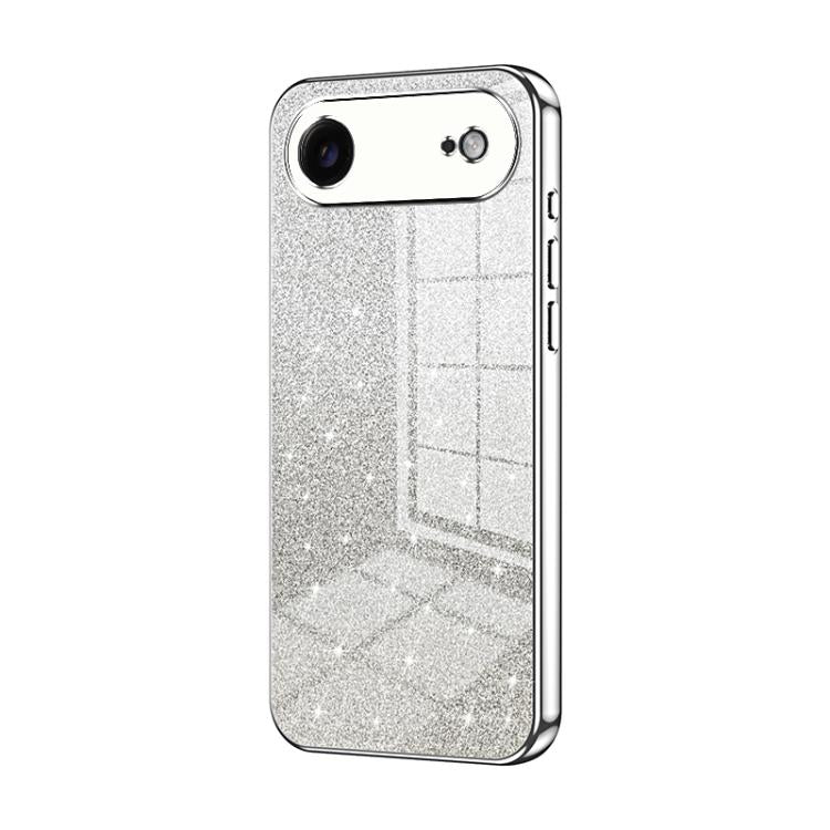 Gradient Glitter Powder Electroplated Phone Case