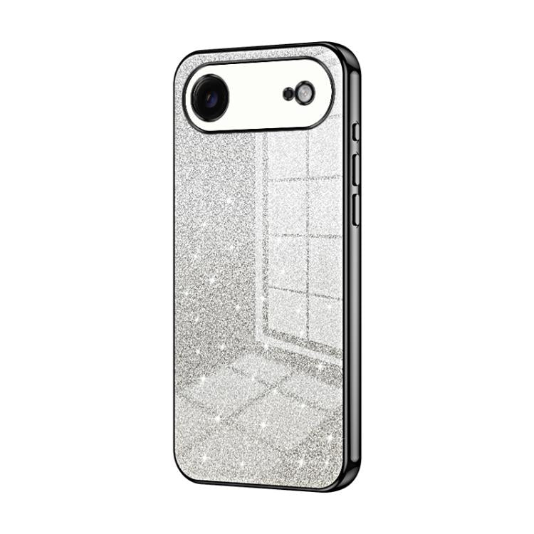 Gradient Glitter Powder Electroplated Phone Case