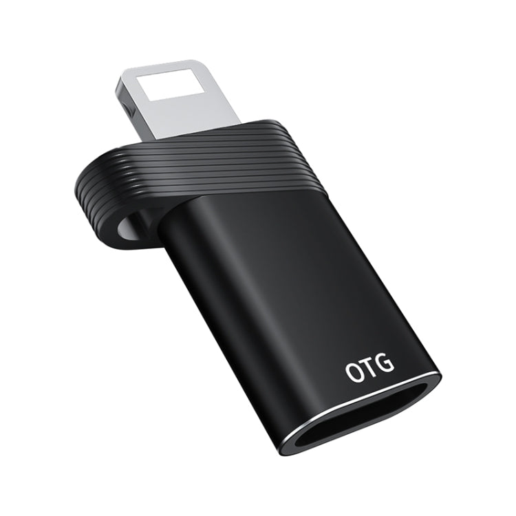 ADS-616B 8 Pin Male to USB-C/Type-C Female OTG Adapter, ADS-616B