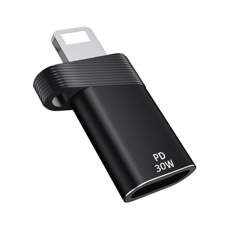 ADS-616A PD 30W 8 Pin Male to USB-C/Type-C Female Adapter, ADS-616A