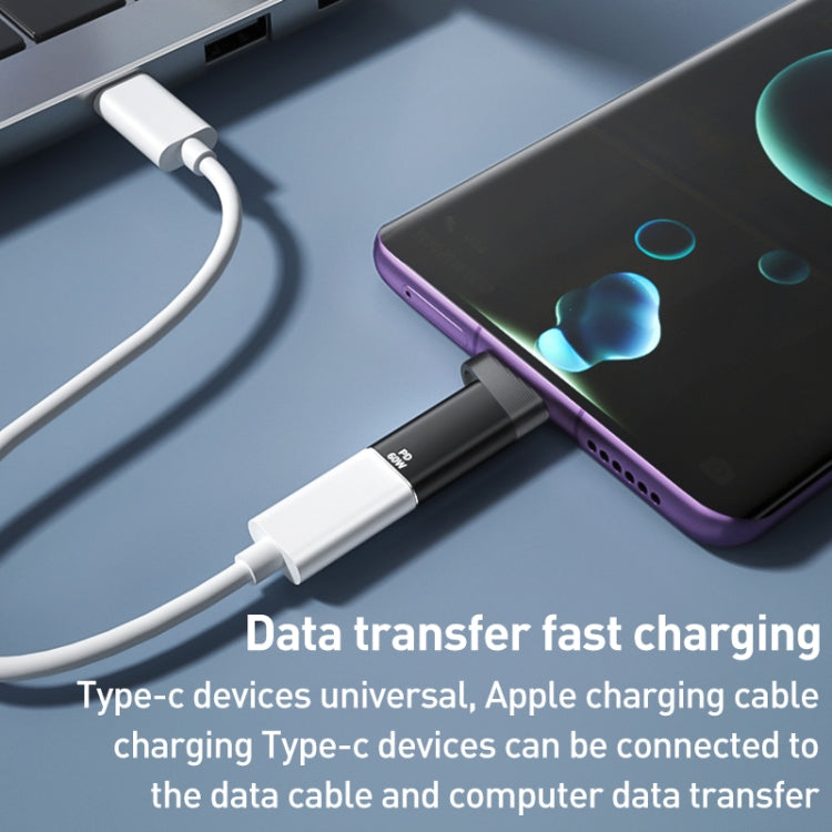 ADS-615 PD 60W USB-C/Type-C Male to 8 Pin Female Adapter, ADS-615