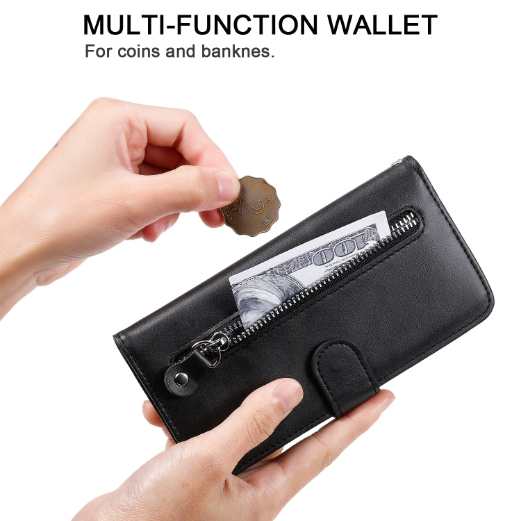 Fashion Calf Texture Zipper Horizontal Flip Leather Case with Holder & Card Slots & Wallet, For Samsung Galaxy A21s, For Samsung Galaxy A31, For Samsung Galaxy A51 5G, For Samsung Galaxy A71 5G