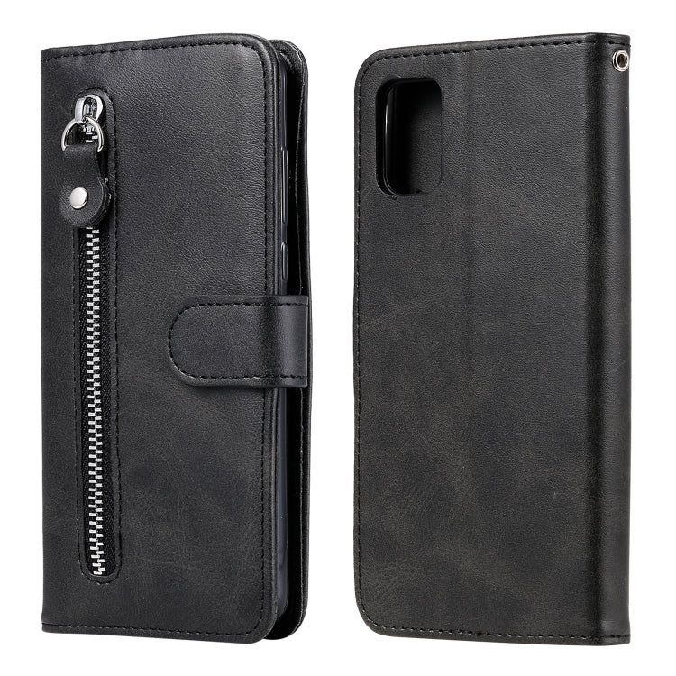 Fashion Calf Texture Zipper Horizontal Flip Leather Case with Holder & Card Slots & Wallet, For Samsung Galaxy A21s, For Samsung Galaxy A31, For Samsung Galaxy A51 5G, For Samsung Galaxy A71 5G