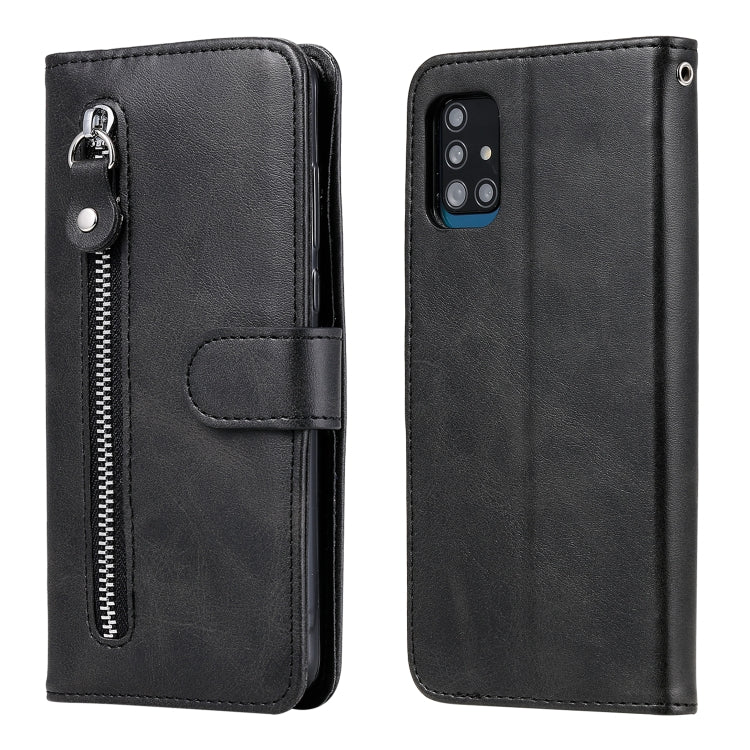 Fashion Calf Texture Zipper Horizontal Flip Leather Case with Holder & Card Slots & Wallet, For Samsung Galaxy A21s, For Samsung Galaxy A31, For Samsung Galaxy A51 5G, For Samsung Galaxy A71 5G