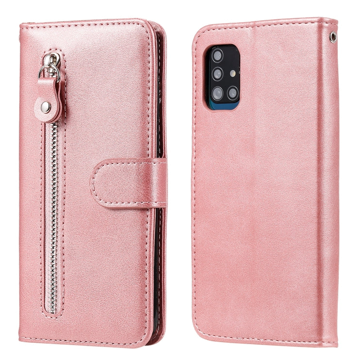 Fashion Calf Texture Zipper Horizontal Flip Leather Case with Holder & Card Slots & Wallet, For Samsung Galaxy A21s, For Samsung Galaxy A31, For Samsung Galaxy A51 5G, For Samsung Galaxy A71 5G