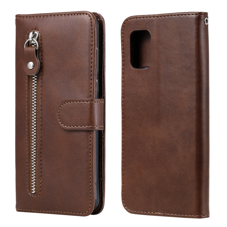 Fashion Calf Texture Zipper Horizontal Flip Leather Case with Holder & Card Slots & Wallet, For Samsung Galaxy A21s, For Samsung Galaxy A31, For Samsung Galaxy A51 5G, For Samsung Galaxy A71 5G
