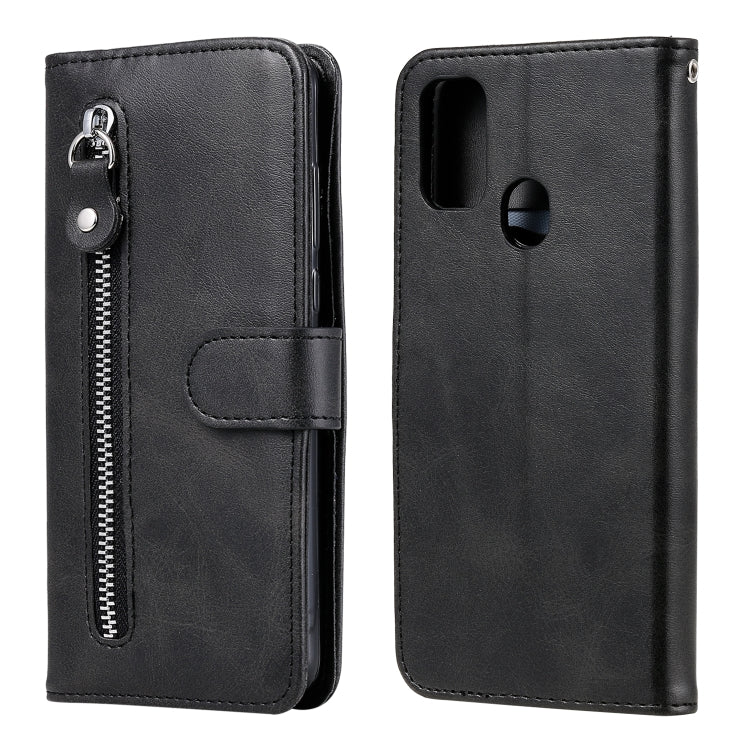 Fashion Calf Texture Zipper Horizontal Flip Leather Case with Holder & Card Slots & Wallet, For Samsung Galaxy M30s, For Samsung Galaxy M31