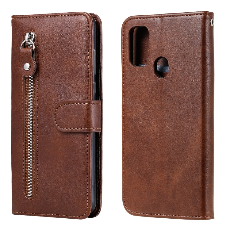 Fashion Calf Texture Zipper Horizontal Flip Leather Case with Holder & Card Slots & Wallet, For Samsung Galaxy M30s, For Samsung Galaxy M31