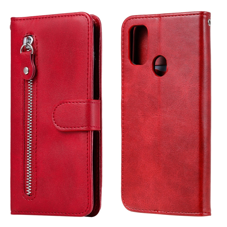 Fashion Calf Texture Zipper Horizontal Flip Leather Case with Holder & Card Slots & Wallet, For Samsung Galaxy M30s, For Samsung Galaxy M31