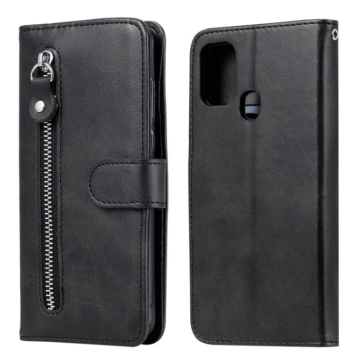 Fashion Calf Texture Zipper Horizontal Flip Leather Case with Holder & Card Slots & Wallet, For Samsung Galaxy M30s, For Samsung Galaxy M31
