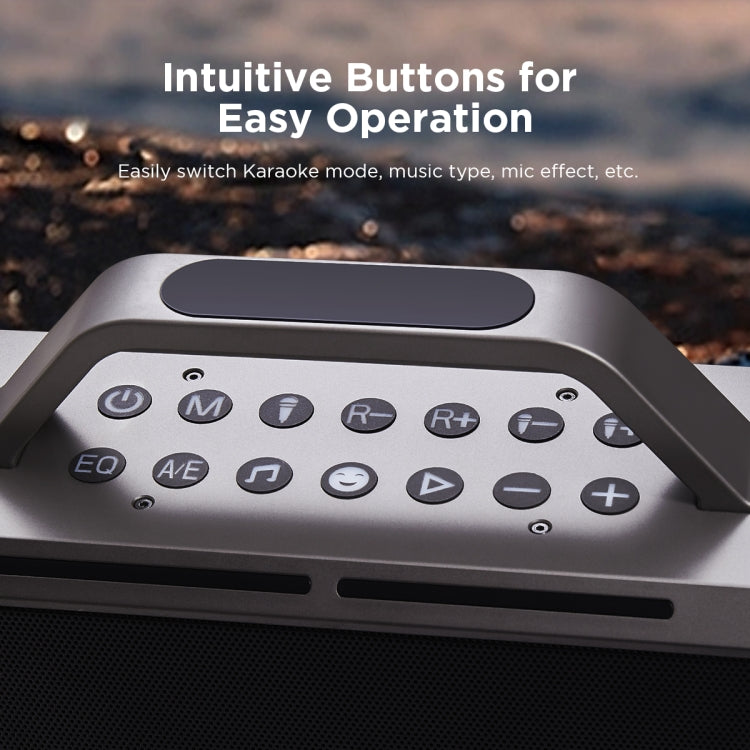 JOYROOM JR-MW03 Pies Series Party Double Microphone Bluetooth Speaker, JR-MW03