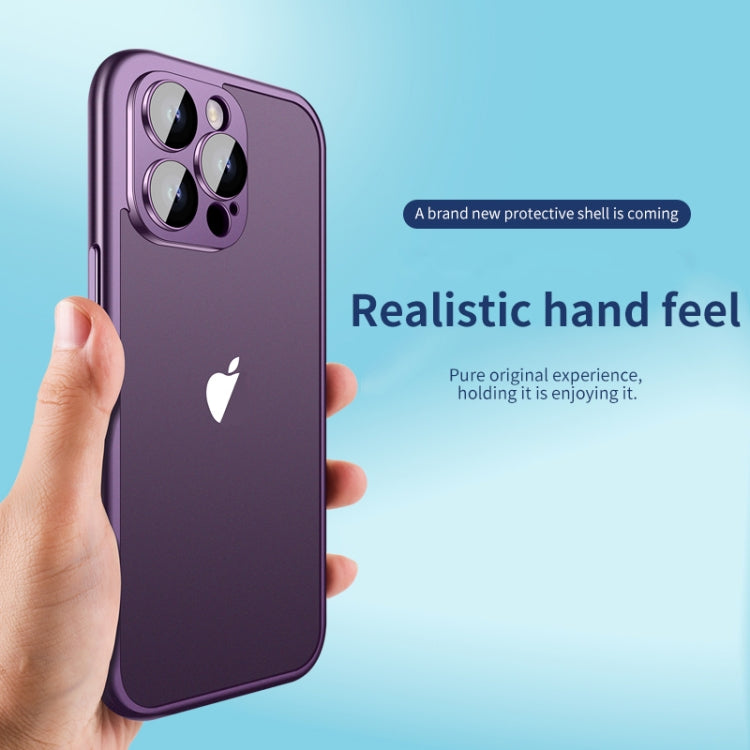 Macaron PC Phone Pure Border Frame with Lens Glass Film, Series 1