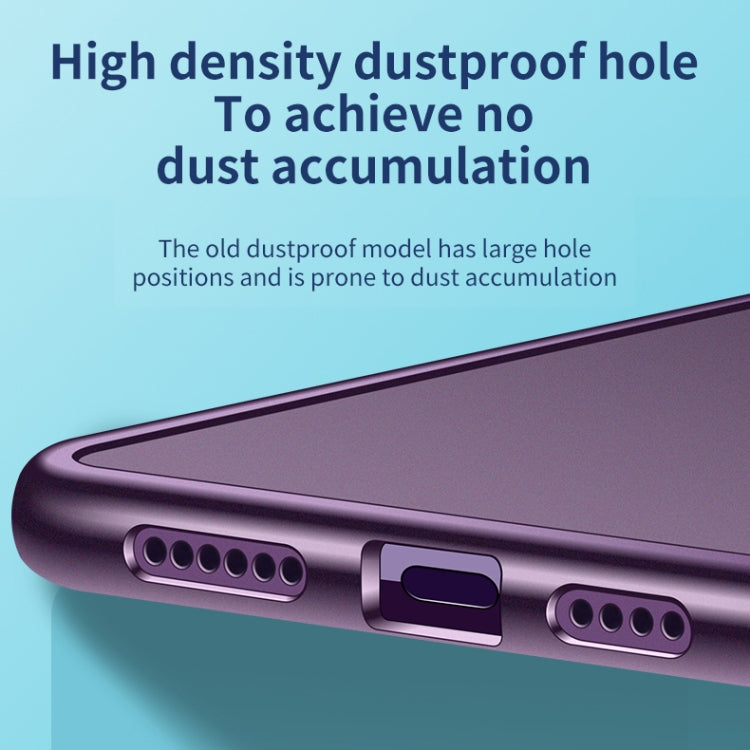 Macaron PC Phone Pure Border Frame with Lens Glass Film, Series 1