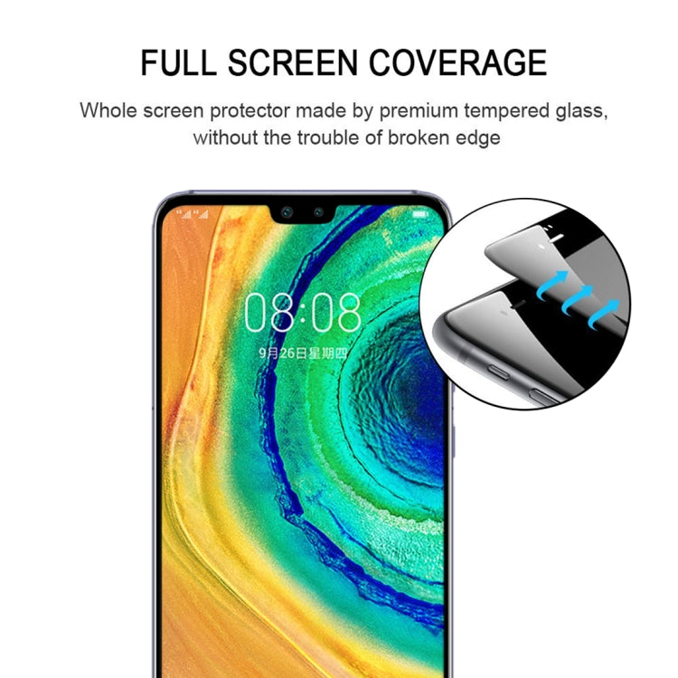 For Xiaomi Redmi Note 9 Global 25pcs Full Glue Full Screen Tempered Glass Film