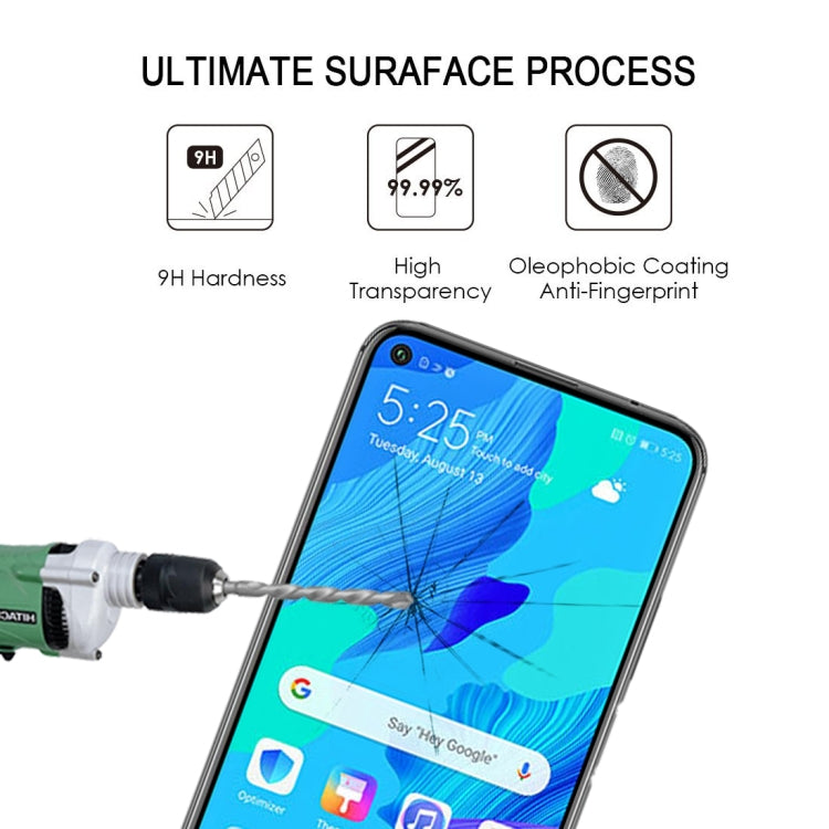 25 PCS Full Glue Full Screen Tempered Glass Film