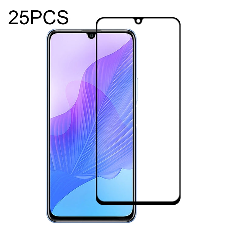 For Xiaomi Redmi Note 9 Global 25pcs Full Glue Full Screen Tempered Glass Film