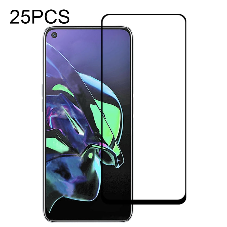 For Xiaomi Redmi Note 9 Global 25pcs Full Glue Full Screen Tempered Glass Film