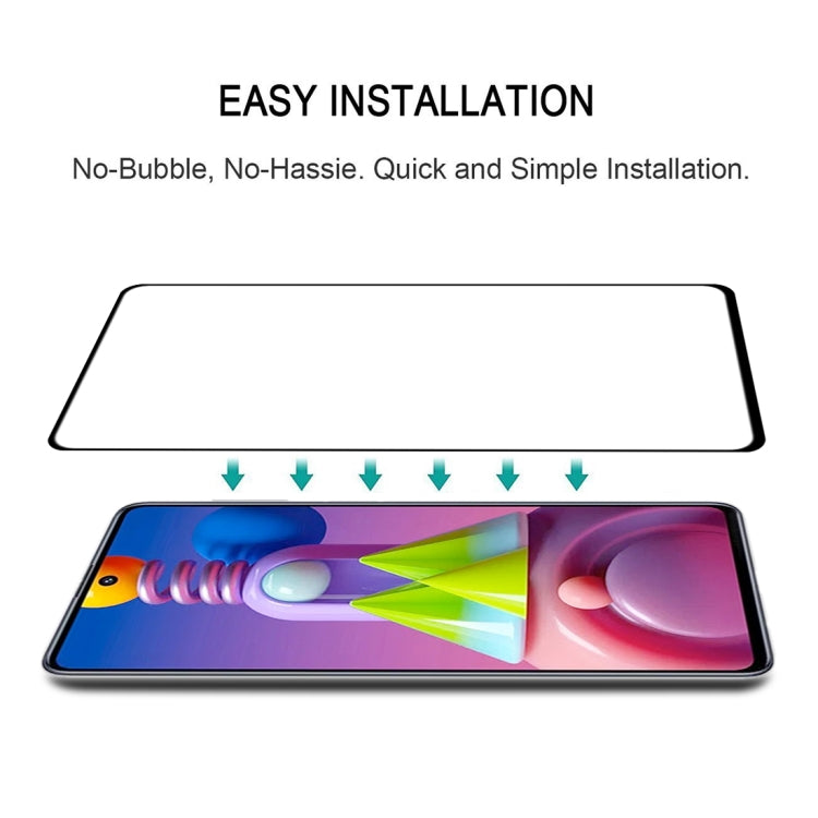 For Xiaomi Redmi Note 9 Global 25pcs Full Glue Full Screen Tempered Glass Film