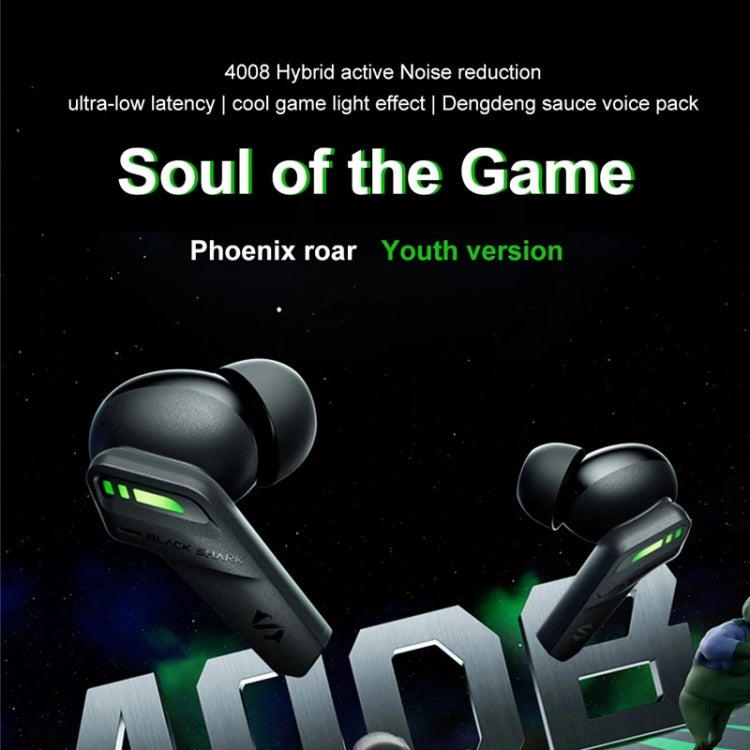 Original Xiaomi Black Shark TWS True Wireless Bluetooth Earphone Youth Edition, Xiaomi Black Shark Youth Edition