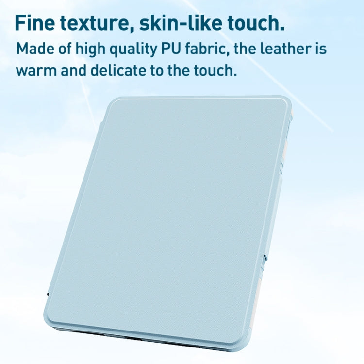 Étui en cuir intelligent rotatif en forme de X pour tablette, pour iPad Air 11 (2024) / iPad Pro 11 (2020), pour iPad Air 10.9 (2022) / 2020, pour iPad 10.2 (2021) / 2020