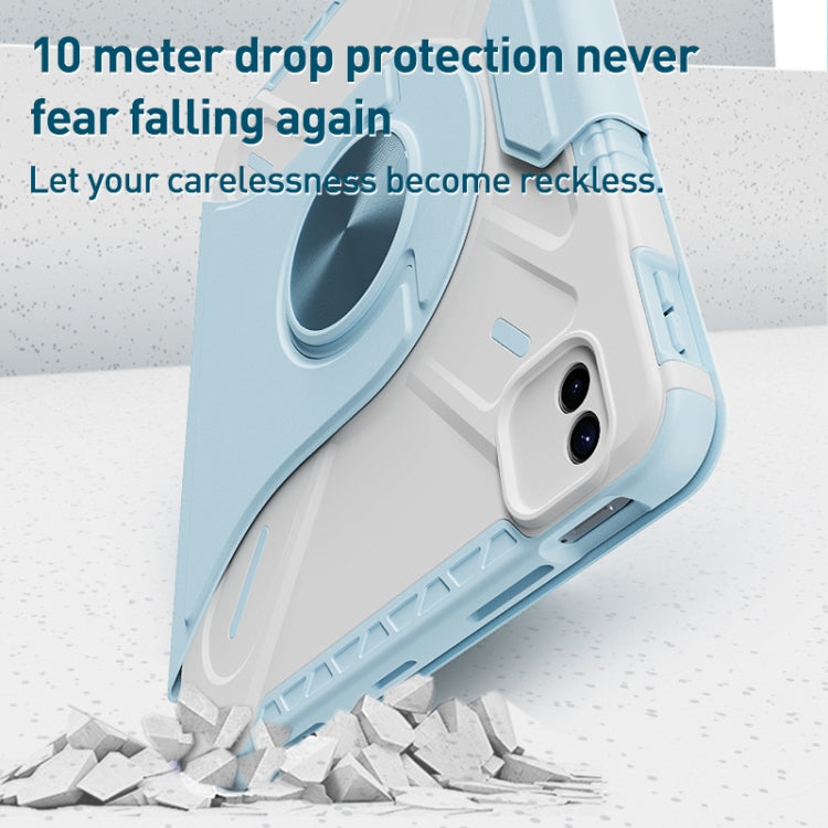 X-Shaped Rotation Smart Leather Tablet Case, For iPad 10.2 2021 / 2020