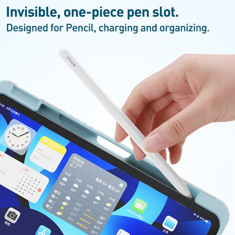 X-Shaped Rotation Smart Leather Tablet Case, For iPad 10.2 2021 / 2020