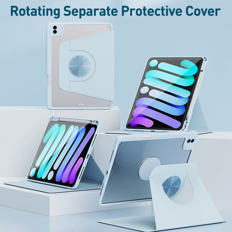 Detachable Magnetic Rotation Smart Leather Tablet Case, For iPad Air 11 2024 / iPad Pro 11, For iPad Air 10.9 2022 / 2020, For iPad 10.2 2021 / 2020