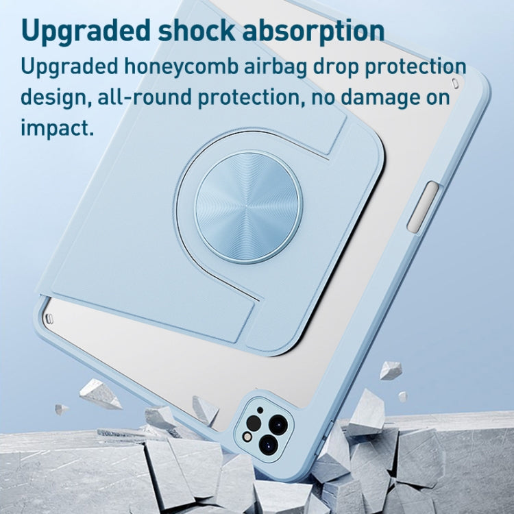 Detachable Magnetic Rotation Smart Leather Tablet Case, For iPad Air 11 2024 / iPad Pro 11, For iPad Air 10.9 2022 / 2020, For iPad 10.2 2021 / 2020