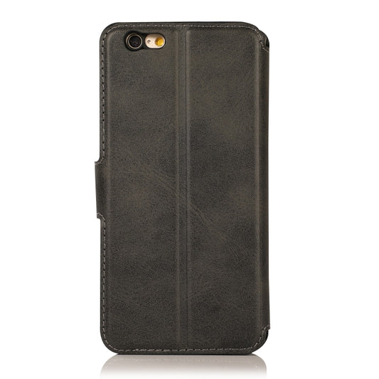 Horizontal flip design with secure magnetic closure detail