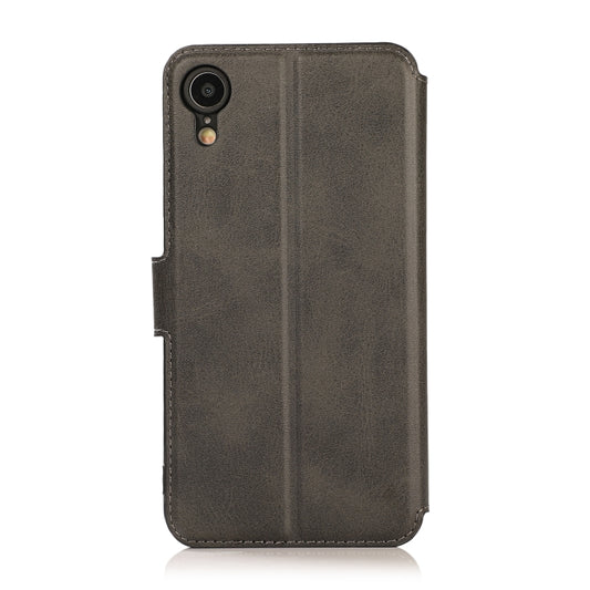 Magnetic closure leather case iPhone 12 Pro Max showing interior card holders