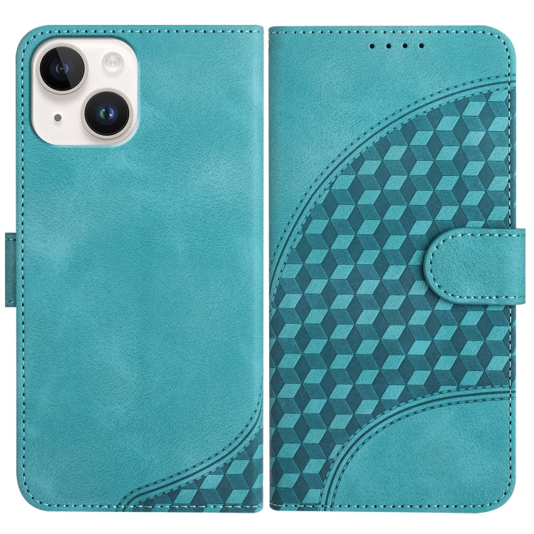 YX0060 Elephant Head Embossed Phone Leather Case with Lanyard, For iPhone 13 mini, For iPhone 12/12 Pro, For iPhone 12 Pro Max