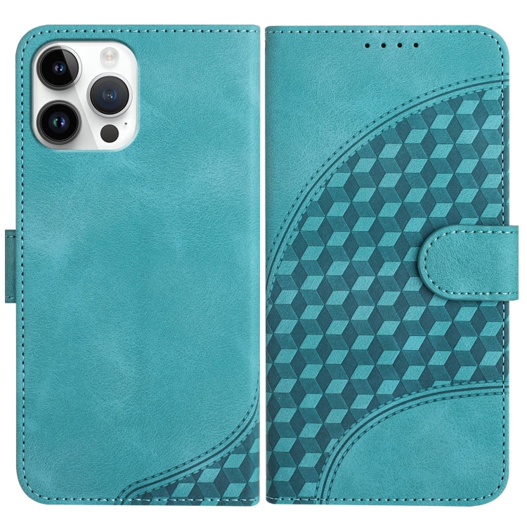 YX0060 Elephant Head Embossed Phone Leather Case with Lanyard, For iPhone 13 mini, For iPhone 12/12 Pro, For iPhone 12 Pro Max