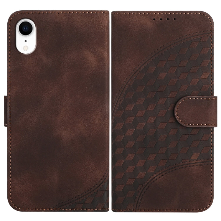 YX0060 Elephant Head Embossed Phone Leather Case with Lanyard, For iPhone 11 Pro, For iPhone XS / X, For iPhone XR