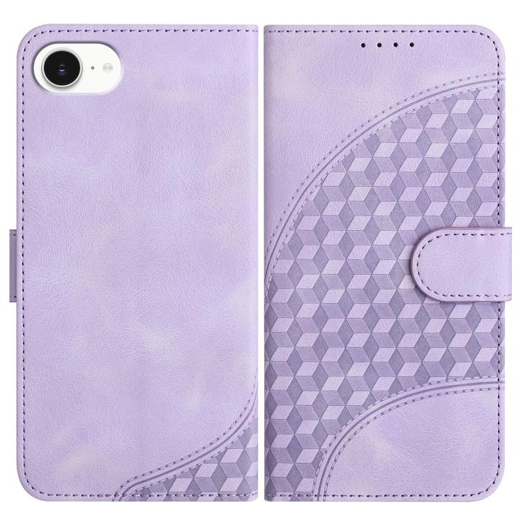 YX0060 Elephant Head Embossed Phone Leather Case with Lanyard, For iPhone 17 Air, iPhone 16e, For iPhone 16 Pro Max