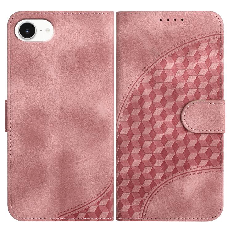 YX0060 Elephant Head Embossed Phone Leather Case with Lanyard, For iPhone 17 Air, iPhone 16e, For iPhone 16 Pro Max