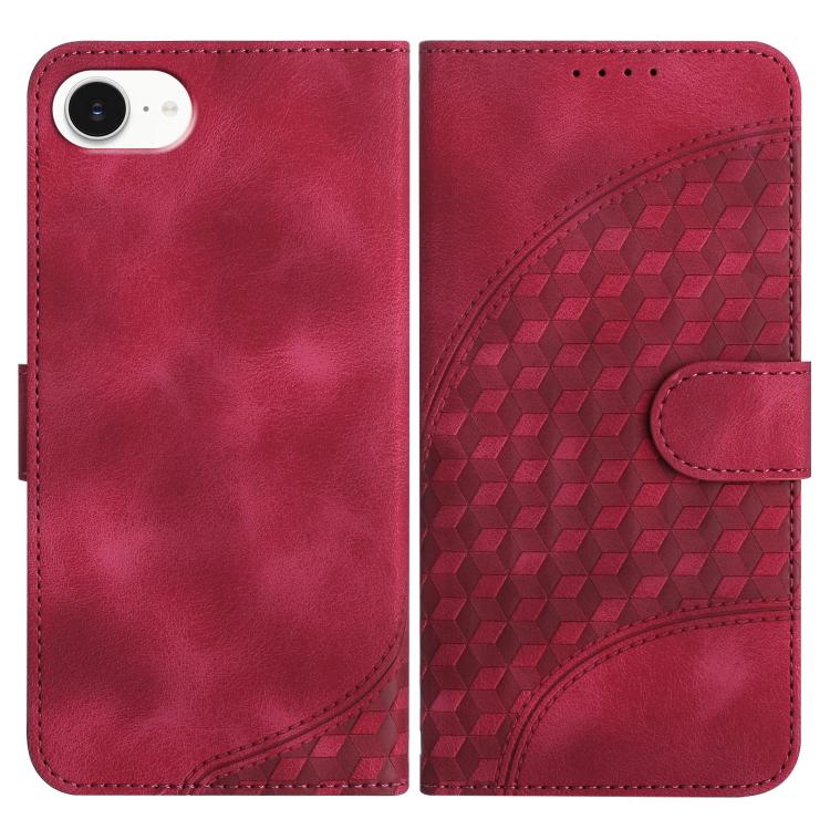 YX0060 Elephant Head Embossed Phone Leather Case with Lanyard, For iPhone 17 Air, iPhone 16e, For iPhone 16 Pro Max