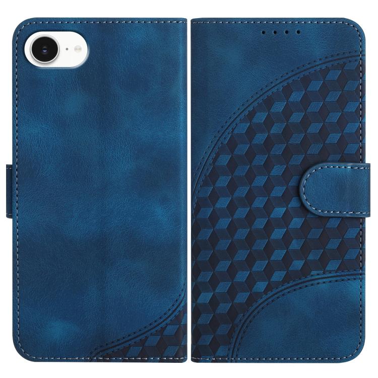 YX0060 Elephant Head Embossed Phone Leather Case with Lanyard, For iPhone 17 Air, iPhone 16e, For iPhone 16 Pro Max