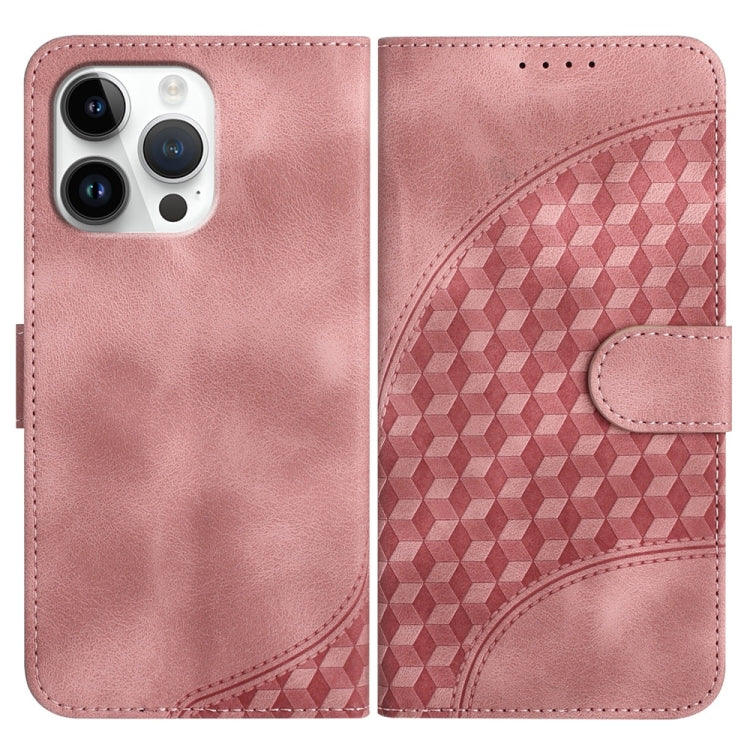 YX0060 Elephant Head Embossed Phone Leather Case with Lanyard, For iPhone 17 Air, iPhone 16e, For iPhone 16 Pro Max