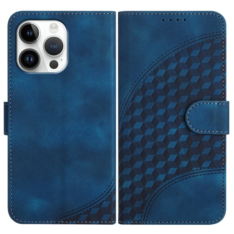 YX0060 Elephant Head Embossed Phone Leather Case with Lanyard, For iPhone 17 Air, iPhone 16e, For iPhone 16 Pro Max