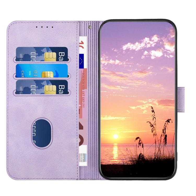 YX0060 Elephant Head Embossed Phone Leather Case with Lanyard, For iPhone 17 Pro Max, For iPhone 17 Pro, For iPhone 17