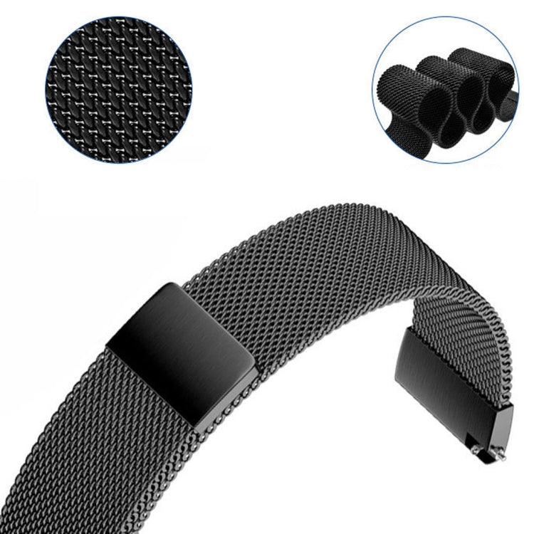 For Huami Amazfit GTS 20mm Milanese Magnetic Metal Replacement Strap Watchband, 20mm
